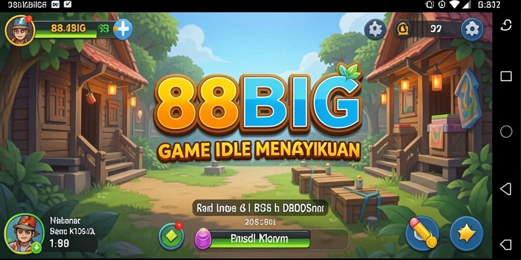 Tampilan gameplay 88BIG yang menarik dan mengasyikkan saat bermain Idle.