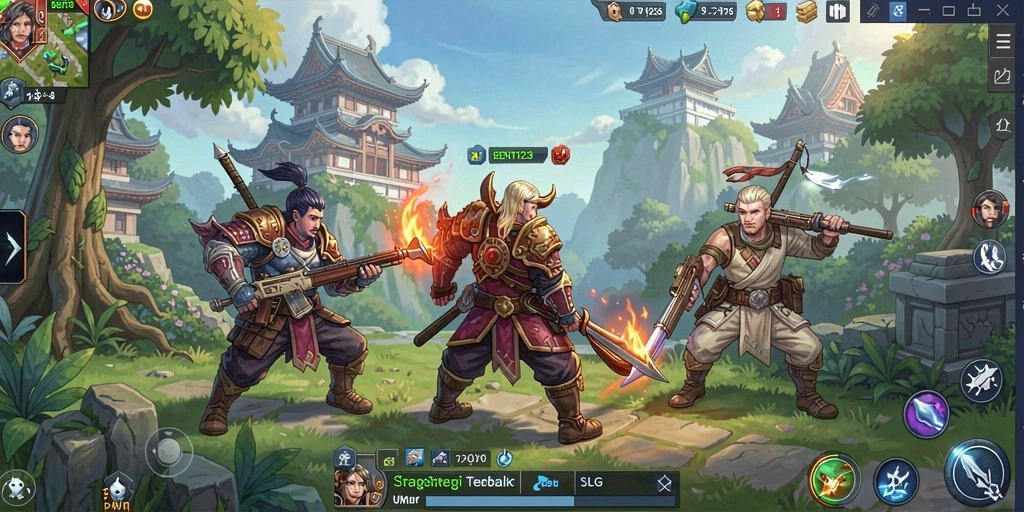 Tampilan gameplay BENTO123 yang menegangkan dan strategis.