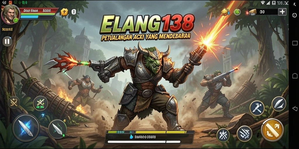 Tampilan gameplay mendebarkan dari ELANG138 yang penuh aksi.