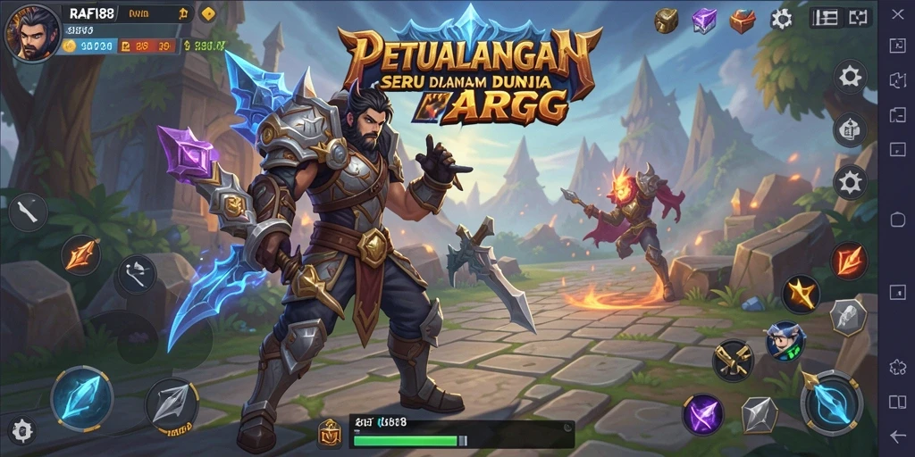 Gameplay seru dengan pertarungan dinamis di RAFI88.