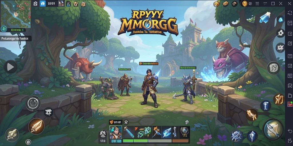 Tampilan gameplay RPYYY yang penuh aksi dan petualangan.